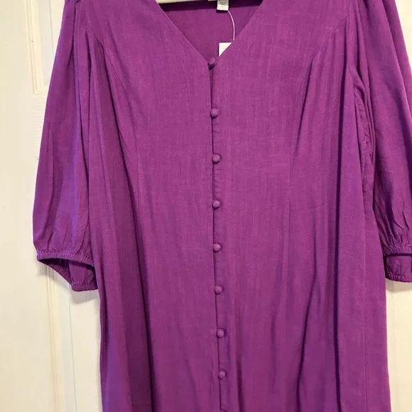 J Jill Midi Dress, NWT, Sz Large - Picture 3 of 7